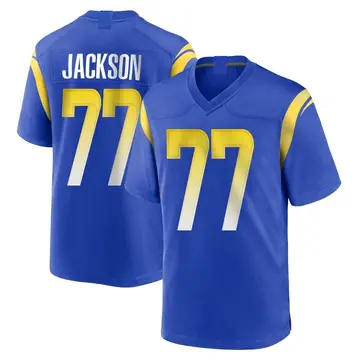 Nike AJ Jackson Men's Game Los Angeles Rams Royal Alternate Jersey