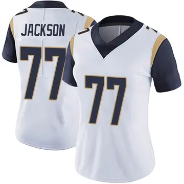 Nike AJ Jackson Women's Limited Los Angeles Rams White Vapor Untouchable Jersey
