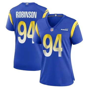 Nike A'Shawn Robinson Women's Game Los Angeles Rams Royal Alternate Jersey