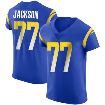 Nike Alaric Jackson Men's Elite Los Angeles Rams Royal Alternate Vapor Untouchable Jersey