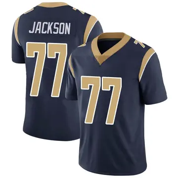 Nike Alaric Jackson Youth Limited Los Angeles Rams Navy Team Color Vapor Untouchable Jersey