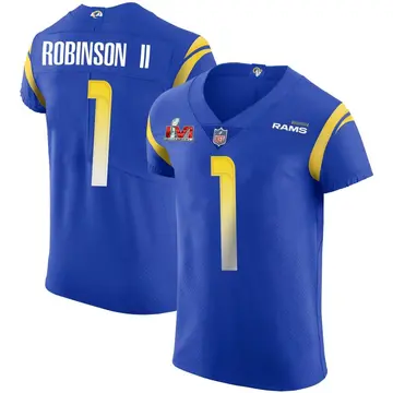 Nike Allen Robinson II Men's Elite Los Angeles Rams Royal Alternate Vapor Untouchable Super Bowl LVI Bound Jersey