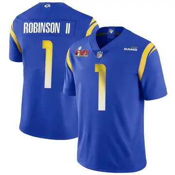 Nike Allen Robinson II Men's Limited Los Angeles Rams Royal Alternate Vapor Untouchable Super Bowl LVI Bound Jersey