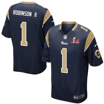 Nike Allen Robinson II Youth Game Los Angeles Rams Navy Team Color Super Bowl LVI Bound Jersey
