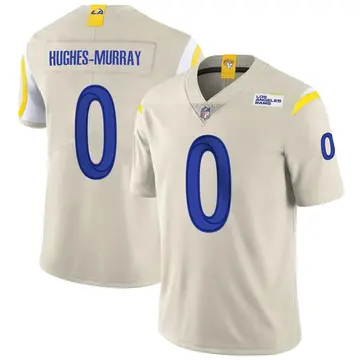 Nike Andrzej Hughes-Murray Youth Limited Los Angeles Rams Bone Vapor Jersey