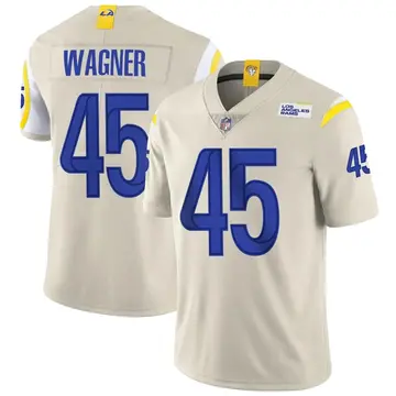 Nike Bobby Wagner Men's Limited Los Angeles Rams Bone Vapor Jersey