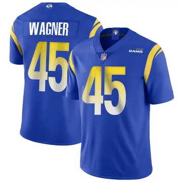 Nike Bobby Wagner Men's Limited Los Angeles Rams Royal Alternate Vapor Untouchable Jersey