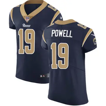 Nike Brandon Powell Men's Elite Los Angeles Rams Navy Team Color Vapor Untouchable Jersey