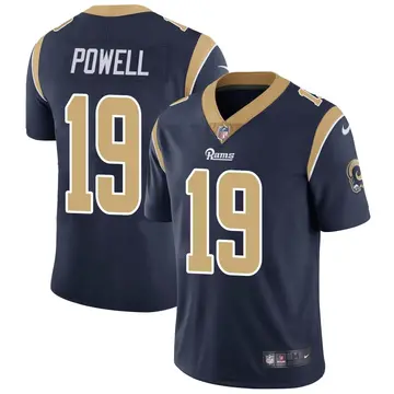 Nike Brandon Powell Youth Limited Los Angeles Rams Navy Team Color Vapor Untouchable Jersey