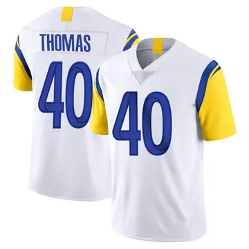 Nike Brayden Thomas Youth Limited Los Angeles Rams White Vapor Untouchable Jersey