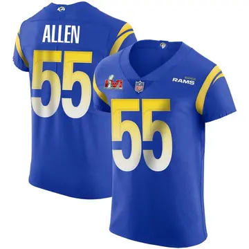 Nike Brian Allen Men's Elite Los Angeles Rams Royal Alternate Vapor Untouchable Super Bowl LVI Bound Jersey