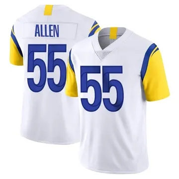 Nike Brian Allen Youth Limited Los Angeles Rams White Vapor Untouchable Jersey