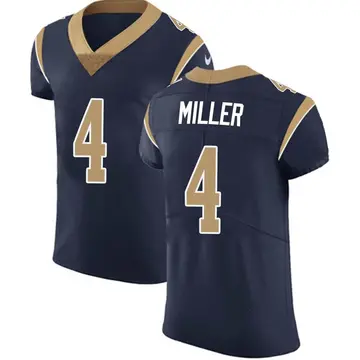 Nike Brock Miller Men's Elite Los Angeles Rams Navy Team Color Vapor Untouchable Jersey