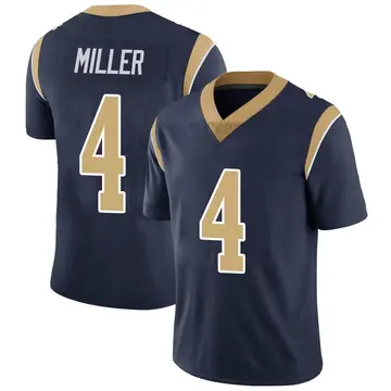 Nike Brock Miller Men's Limited Los Angeles Rams Navy Team Color Vapor Untouchable Jersey
