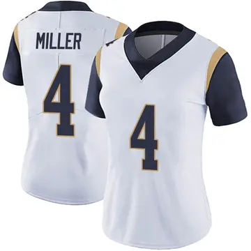 Nike Brock Miller Women's Limited Los Angeles Rams White Vapor Untouchable Jersey