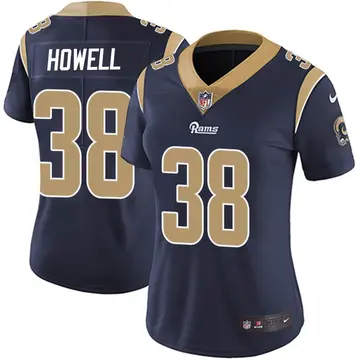 Nike Buddy Howell Women's Limited Los Angeles Rams Navy Team Color Vapor Untouchable Jersey