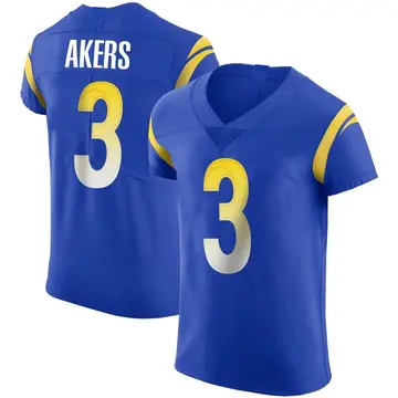 Nike Cam Akers Men's Elite Los Angeles Rams Royal Alternate Vapor Untouchable Jersey