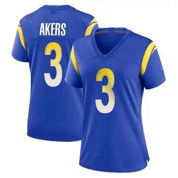 Nike Cam Akers Women's Game Los Angeles Rams Royal Alternate Jersey