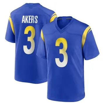 Nike Cam Akers Youth Game Los Angeles Rams Royal Alternate Jersey
