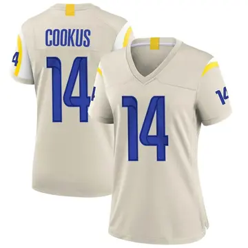 Nike Case Cookus Women's Game Los Angeles Rams Bone Jersey