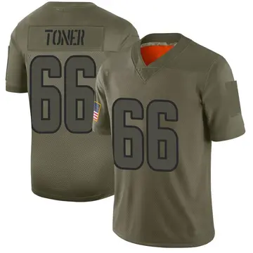 Nike Cole Toner Men's Limited Los Angeles Rams Camo 2019 Salute to Service Jersey