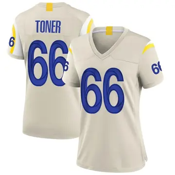 Nike Cole Toner Women's Game Los Angeles Rams Bone Jersey