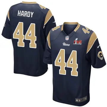 Nike Daniel Hardy Youth Game Los Angeles Rams Navy Team Color Super Bowl LVI Bound Jersey