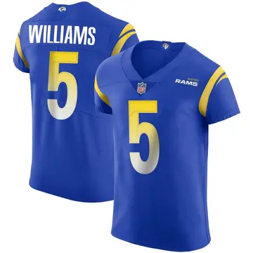 Nike Darius Williams Men's Elite Los Angeles Rams Royal Alternate Vapor Untouchable Jersey
