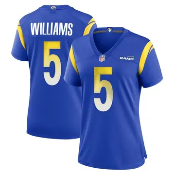 Nike Darius Williams Women's Game Los Angeles Rams Royal Alternate Jersey