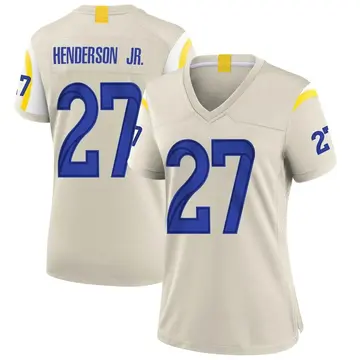 Nike Darrell Henderson Jr. Women's Game Los Angeles Rams Bone Jersey