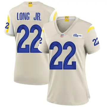 Nike David Long Jr. Women's Game Los Angeles Rams Bone Jersey