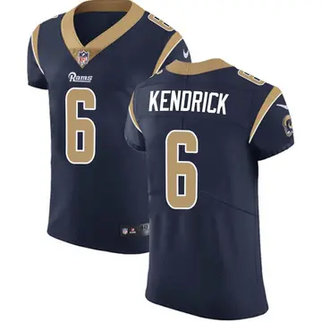 Nike Derion Kendrick Men's Elite Los Angeles Rams Navy Team Color Vapor Untouchable Jersey
