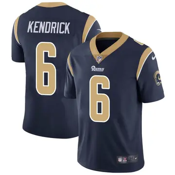 Nike Derion Kendrick Youth Limited Los Angeles Rams Navy Team Color Vapor Untouchable Jersey