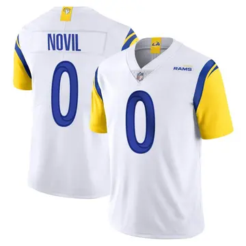 Nike Dion Novil Youth Limited Los Angeles Rams White Vapor Untouchable Jersey