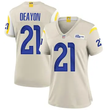 Nike Dont'e Deayon Women's Game Los Angeles Rams Bone Jersey