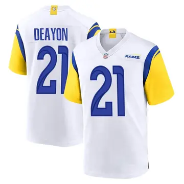 Nike Dont'e Deayon Youth Game Los Angeles Rams White Jersey