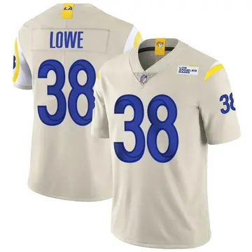Nike Duron Lowe Youth Limited Los Angeles Rams Bone Vapor Jersey