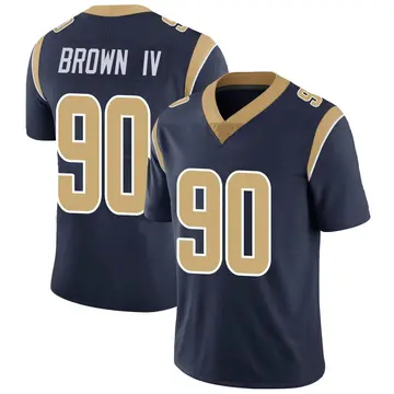 Nike Earnest Brown IV Youth Limited Los Angeles Rams Navy Team Color Vapor Untouchable Jersey