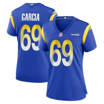 Nike Elijah Garcia Women's Game Los Angeles Rams Royal Alternate Jersey