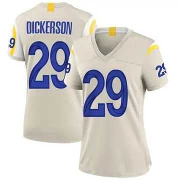 Nike Eric Dickerson Women's Game Los Angeles Rams Bone Jersey