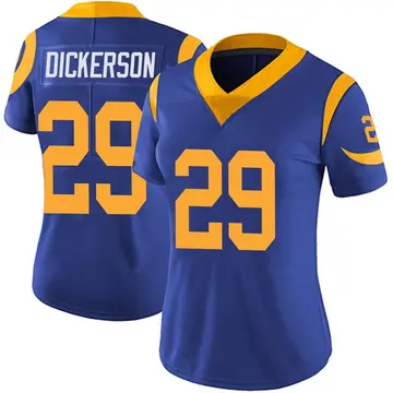 Nike Eric Dickerson Women's Limited Los Angeles Rams Royal Alternate Vapor Untouchable Jersey