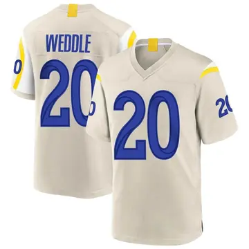 Nike Eric Weddle Youth Game Los Angeles Rams Bone Jersey