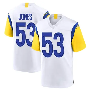 Nike Ernest Jones Youth Game Los Angeles Rams White Jersey