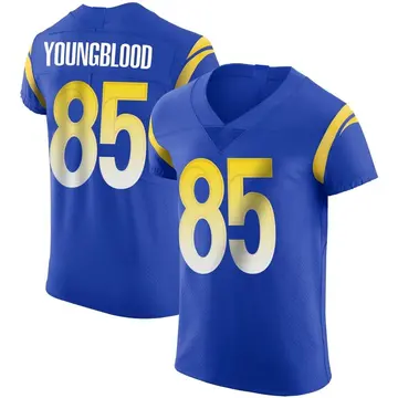 Nike Jack Youngblood Men's Elite Los Angeles Rams Royal Alternate Vapor Untouchable Jersey