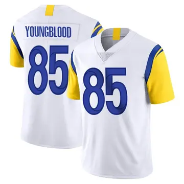 Nike Jack Youngblood Men's Limited Los Angeles Rams White Vapor Untouchable Jersey