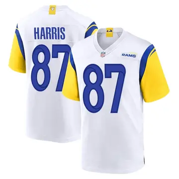Nike Jacob Harris Youth Game Los Angeles Rams White Jersey