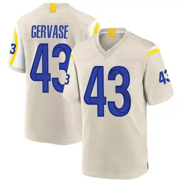 Nike Jake Gervase Youth Game Los Angeles Rams Bone Jersey