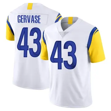 Nike Jake Gervase Youth Limited Los Angeles Rams White Vapor Untouchable Jersey