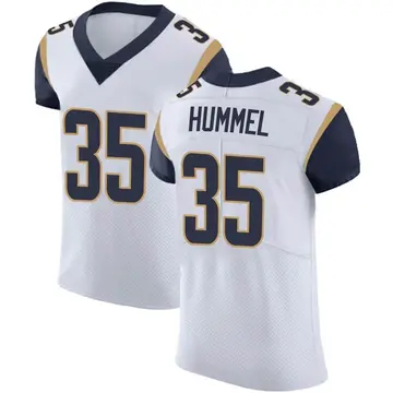 Nike Jake Hummel Men's Elite Los Angeles Rams White Vapor Untouchable Jersey