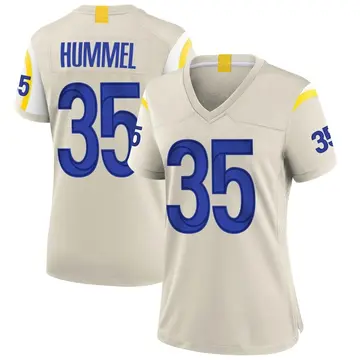 Nike Jake Hummel Women's Game Los Angeles Rams Bone Jersey